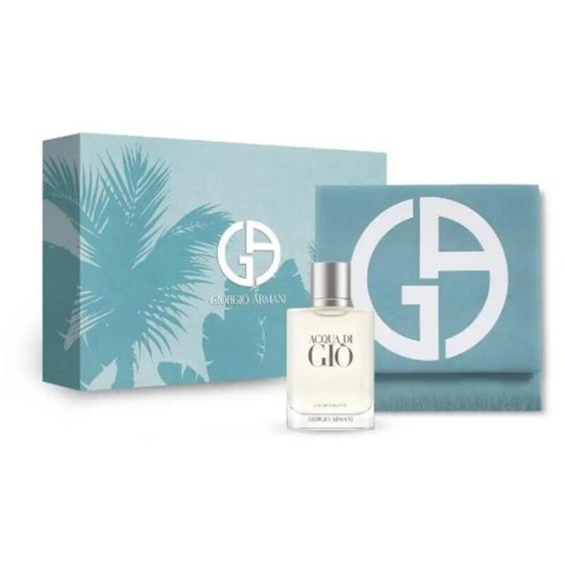 Armani Acqua di Gio Man Gift Set 100 ml EDT and towel Armani