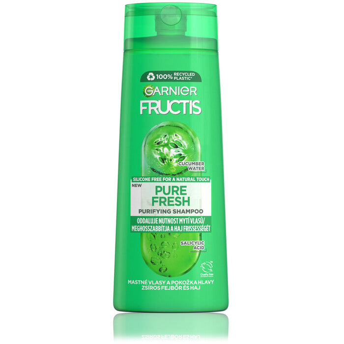 GARNIER Fructis Pure Fresh Strengthening Shampoo (Oily Hair) 250ml
