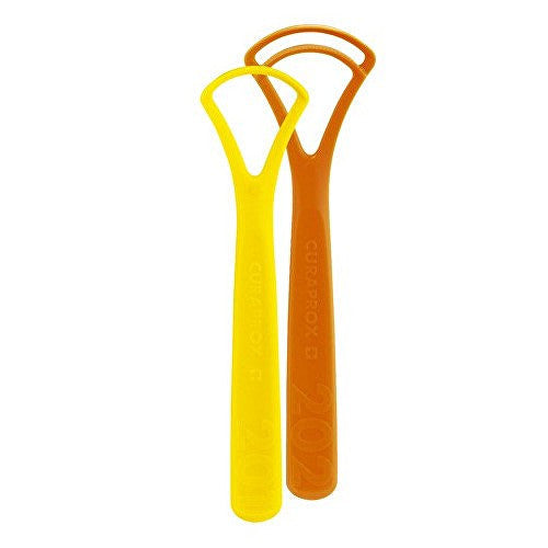Curaprox CTC 203 Tongue Cleaner - Set of Scraper on Tongue