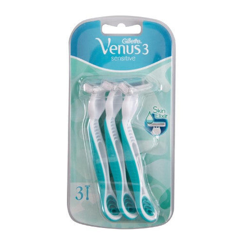 Gillette Disposable razors Venus 3 Sensitive 3 pcs 6.0pcs