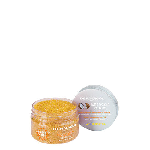 Dermacol Sun Body Scrub - Body peeling with coconut oil 200.0g