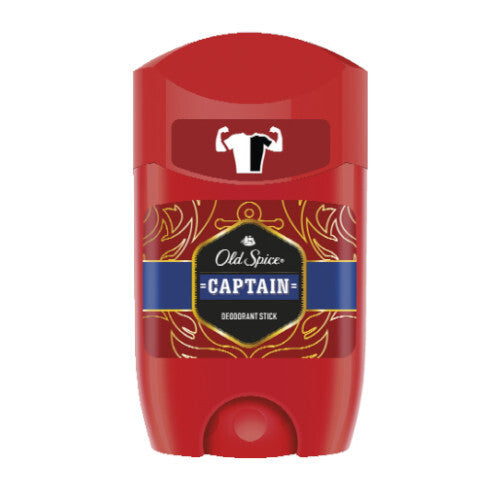 Old Spice Captain Deodorant Stick - Solid deodorant for men 50ml