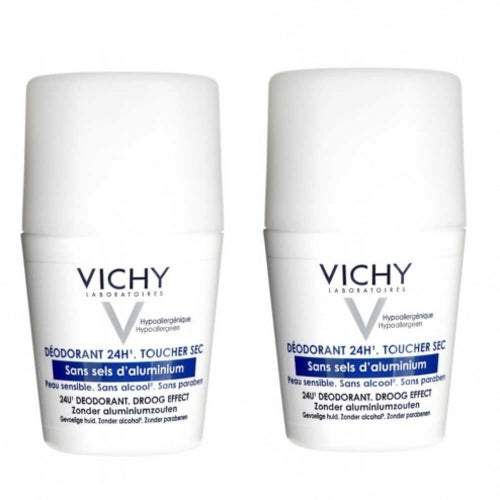 Vichy Deodorant 24h (2 pcs) - Ball deodorant for sensitive skin 50ml