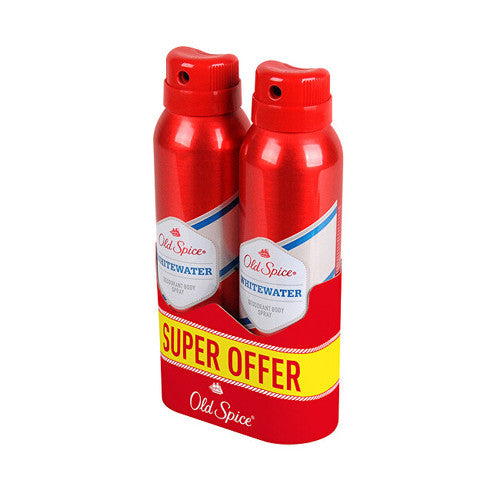 Old Spice Whitewater Duo 2 x 150 ml - Deodorant spray 150 ml