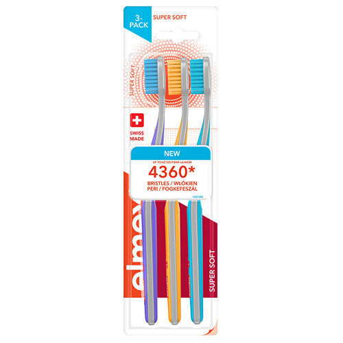 Elmex Super Soft Multipack Toothbrush ( 3 pcs )