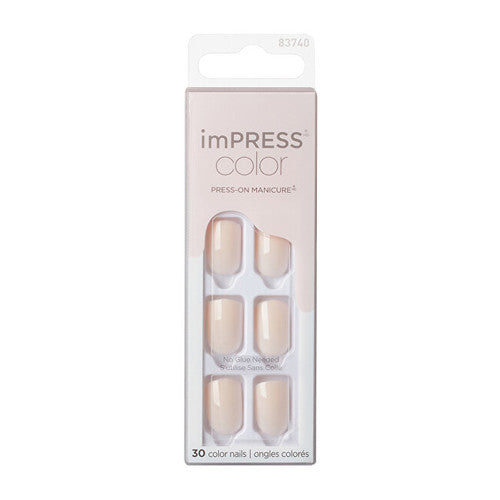 Kiss My Face ImPRESS Color Point Pink Nails ( 30 pcs )