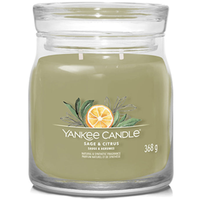 Yankee Candle Sage & Citrus Signature Candle (sage and citrus) 567.0g