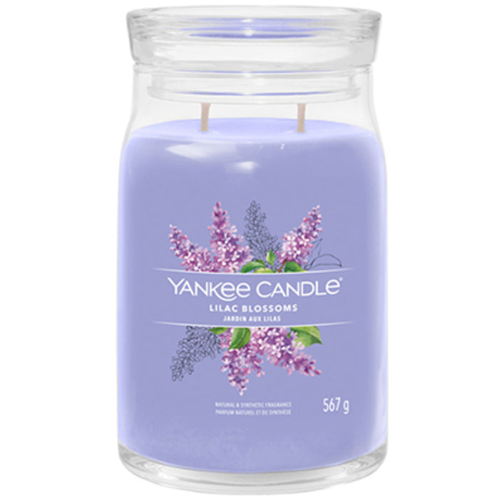 Yankee Candle Lilac Blossoms Signature Candle (lilac flowers) 567.0g