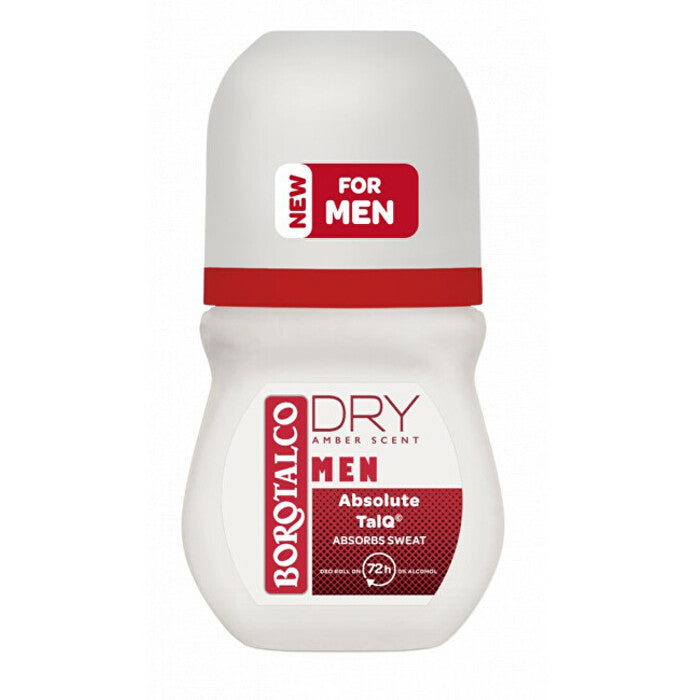 Borotalco Men Dry Amber Deo Roll On 50ml
