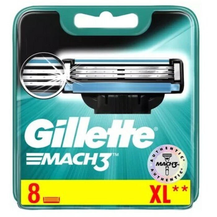 Gillette Mach3 - Spare heads 16.0pcs
