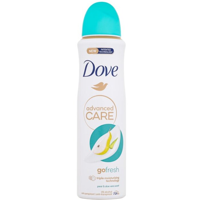 Dove Advanced Care Go Fresh Pear & Aloe Vera 72h Antiperspirant 150ml