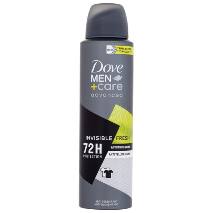 Dove Men + Care Advanced Invisible Fresh 72H Antiperspirant 150ml