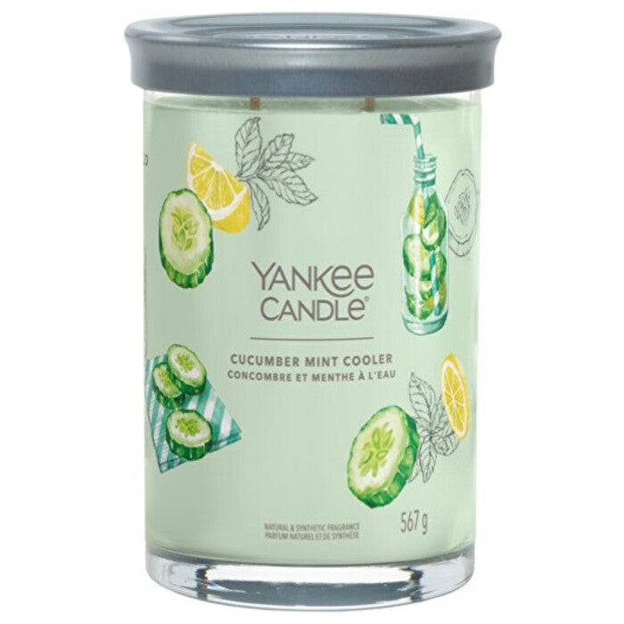 Yankee Candle Cucumber Mint Cooler Signature Tumbler Candle (cucumber mint lemonade) 567.0g