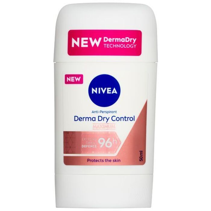 Nivea Derma Dry Control - Solid antiperspirant 50ml