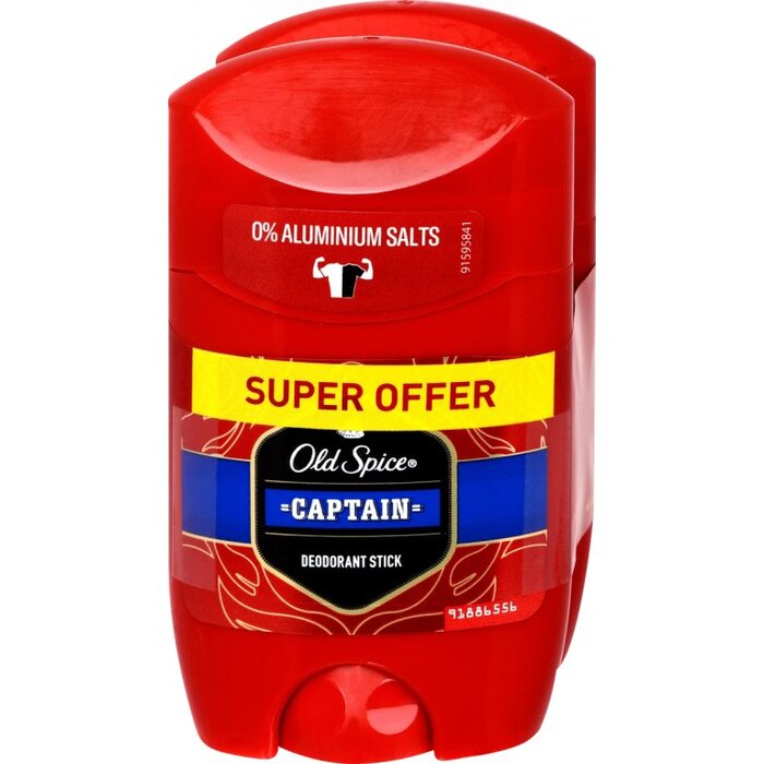 Old Spice Captain Deodorant Stick Duopack 2ml