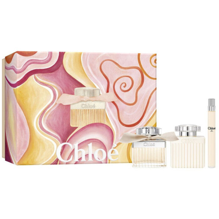 Chloé Chloé Gift Set EDP 75 ml, body lotion 100 ml and miniature EDP 10 ml
