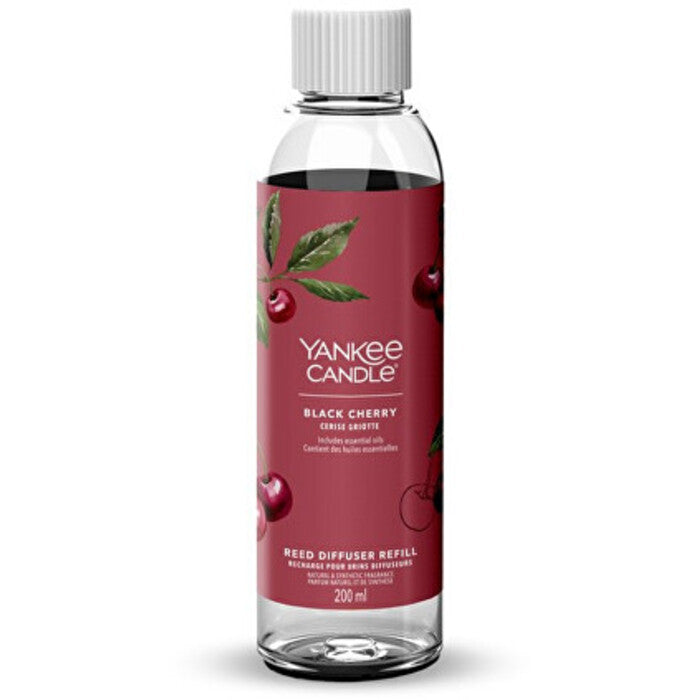 Yankee Candle Signature Black Cherry Reed Diffuser Refill (ripe cherry) 200ml