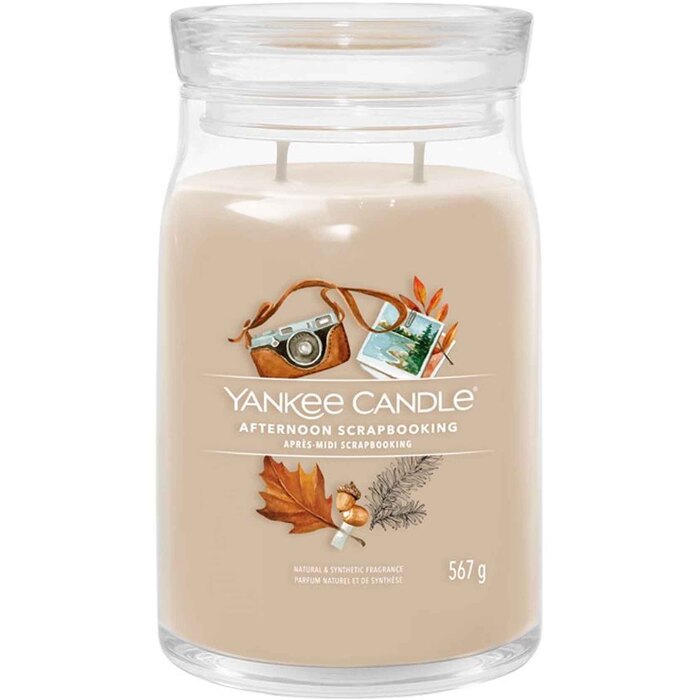 Yankee Candle Afternoon Scrapbooking Signature Candle 567.0g