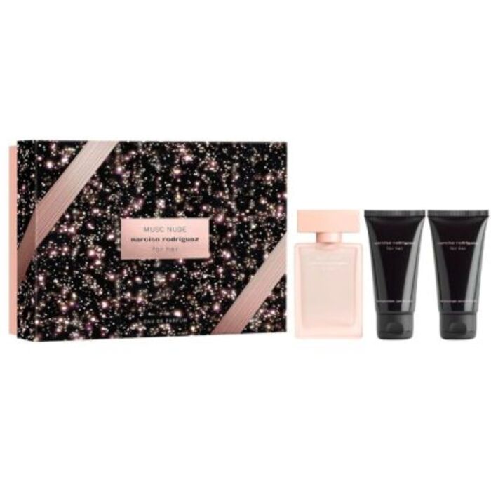 Narciso Rodriguez Musc Nude for Her Gift Set EDP 50 ml, shower gel 50 ml and body lotion 50 ml