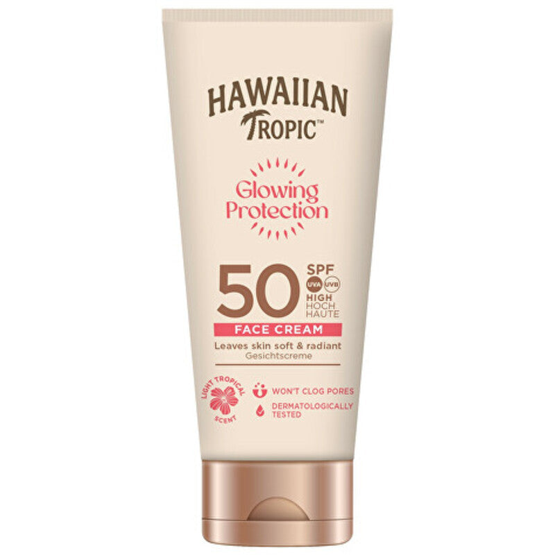 Hawaiian Tropic Glowing Protection Face Cream SPF 50 - Sunscreen for the face 50ml