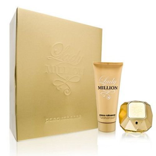 Paco Rabanne Lady Million Gift Set EDP 80 ml and Body Lotion 100 ml Lady Million