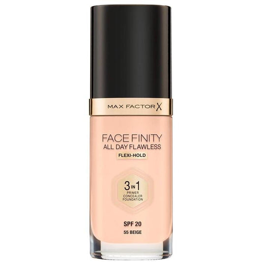 Max Factor All Day Flawless Facefinity 3 in 1 - Long lasting make-up 30 ml W89 Warm Praline