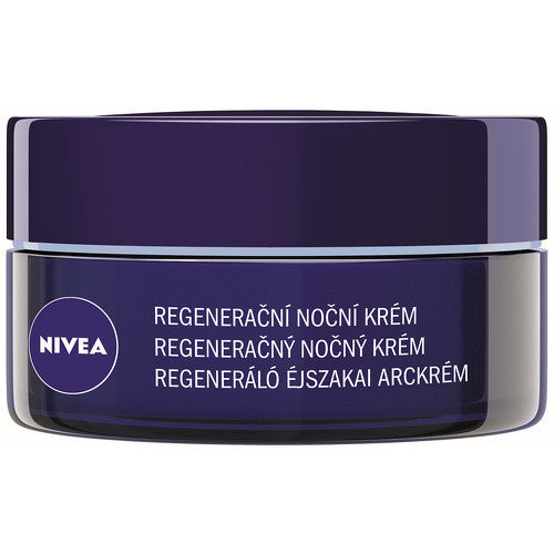 Nivea Regenerating Night Cream for normal to combination skin 50 ml Aqua Effect 50 ml