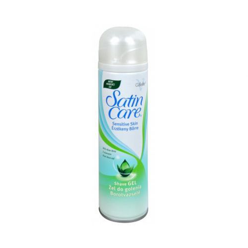 Gillette Satin Care Shave Aloe Vera Gel (Dry Skin) - Shaving Gel 200ml