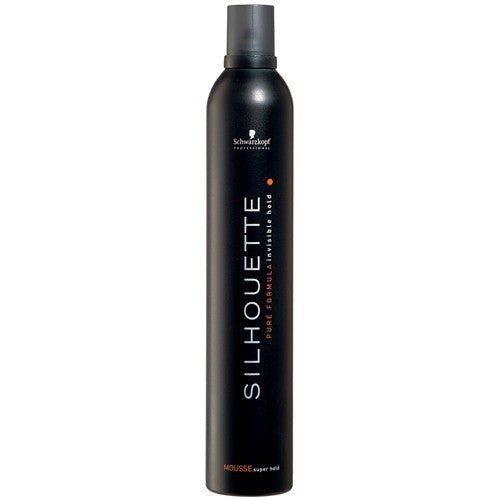 Schwarzkopf Professional Silhouette Super Hold Mousse - Strong stiffening foam hair 500ml