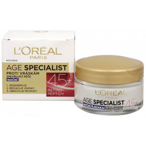 L'Oréal Night Wrinkle Cream Age 45+ Specialist 50ml