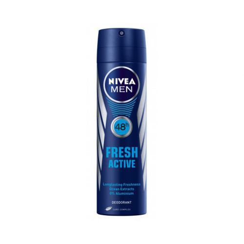 Nivea Active Fresh Deodorant - Deodorant Spray for Men 150ml