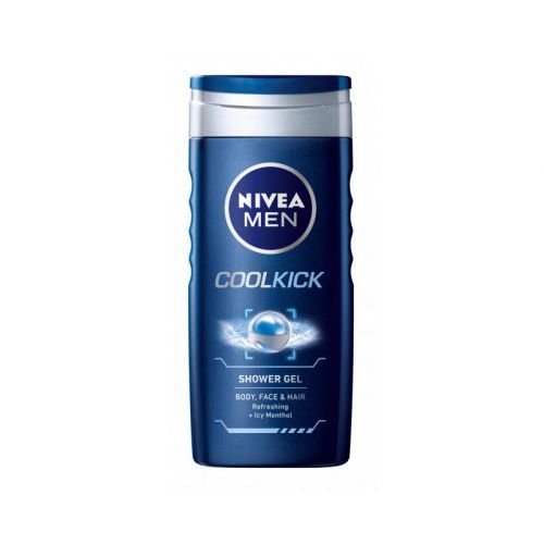 Nivea Cool Kick Shower Gel - Shower Gel for Men 250ml