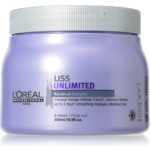 L'Oréal Professionnel Liss Unlimited Mask (Frizzy and unruly hair) - Smoothing Mask 500ml