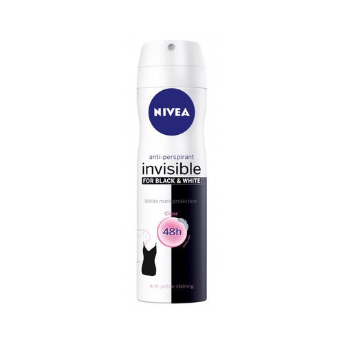 Nivea Invisible For Black & White Clear Antiperspirant 200ml