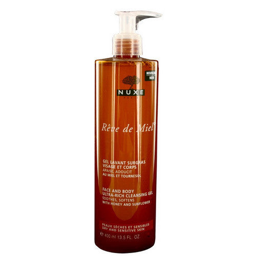 Nuxe Reve de Miel Face and Body Ultra-Rich Cleansing Gel 400ml