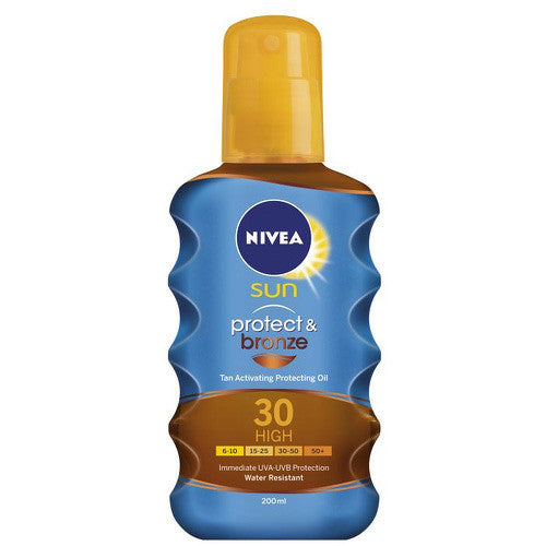 Nivea Sun Protect & Bronze Oil SPF 30 200ml