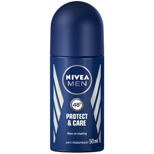 Nivea Protect & Care Roll-on Antiperspirant for Men 50ml