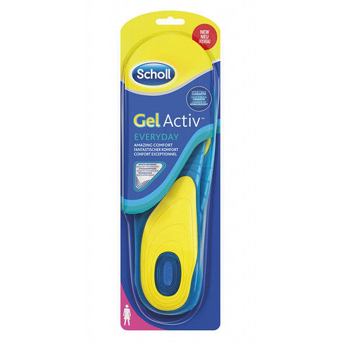Scholl Gel Active Everyday ( 1 Pair ) - Women's Gel Insoles