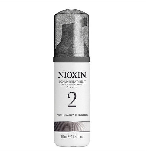 Nioxin System 2 Scalp & Hair Treatment Fine Hair Noticeably Thinning SPF 15 100ml