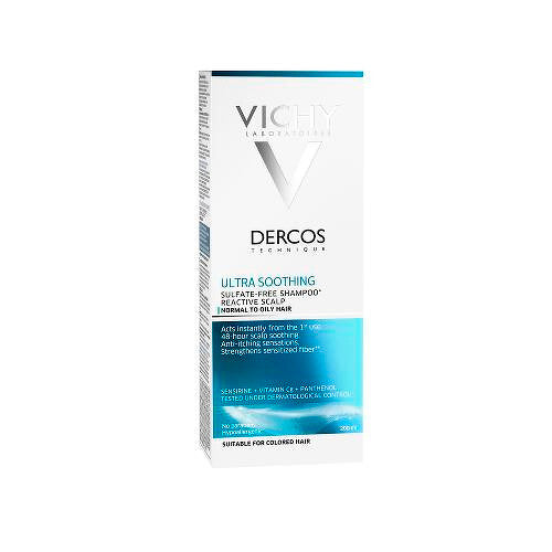 Vichy Dercos Ultra smoothing Shampoo (Normal and Oily Hair) 200ml