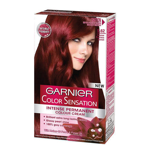 GARNIER Color Sensational Intense Permanent Color Cream 4.15 Ice mahogany