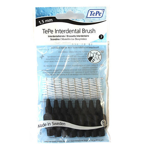 TePe Interdental brushes Normal 1.5 mm black 8 pieces