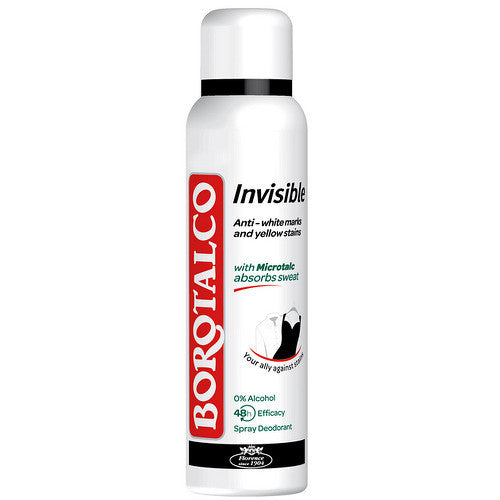 Borotalco Invisible Spray Deodorant 150ml