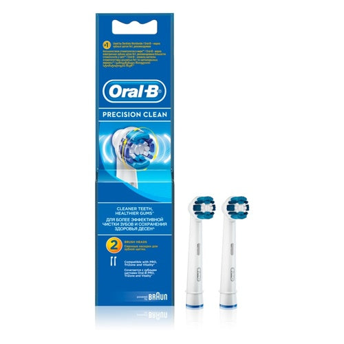 Oral B Replacement brush head Precision Clean EB20 2.0pcs