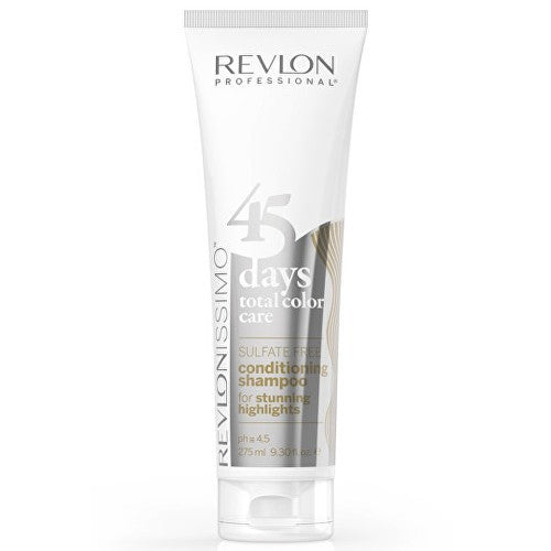  Revlon Professional Issimo Shampoo&Conditioner Stunning Highlights ( Gray, Blonde and Colored Hair ) 275ml 