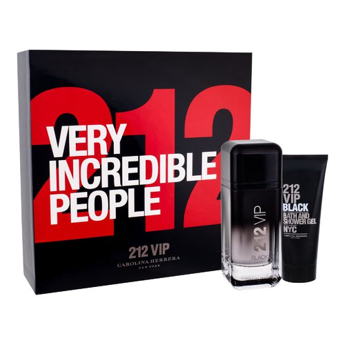 Carolina Herrera 212 VIP Men Black EDP Gift Set 100 ml and Shower Gel 212 VIP Men Black 100 ml