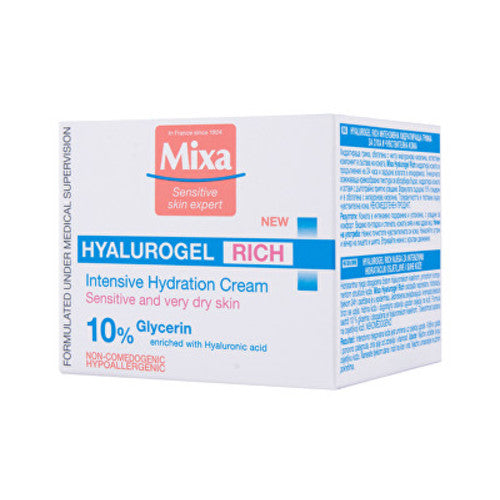 Mixa Intense Hydrating Day Cream (Hyalurogel Rich Cream) 50ml