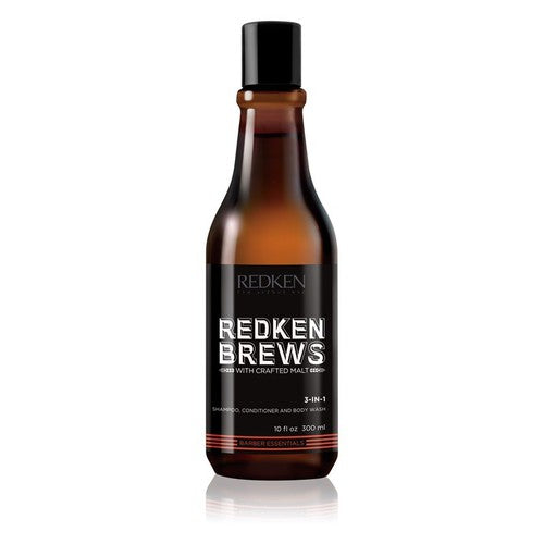 Redken Redken Brews 3 in 1 - Shampoo, Conditioner and Shower Gel 3 in 1 300ml 