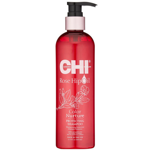 Farouk Systems CHI Rose Hip Oil Color Nurture Protecting Shampoo (Colored Hair) - Protective shampoo 340ml