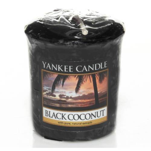 Yankee Candle Black Coconut Candle - Votive candle 49.0g